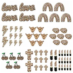 Parche termoadhesivo bordado leopardo con lentejuelas para ropa