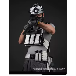 Chaleco táctico de caza Triple SMG cuádruple compatible MP7