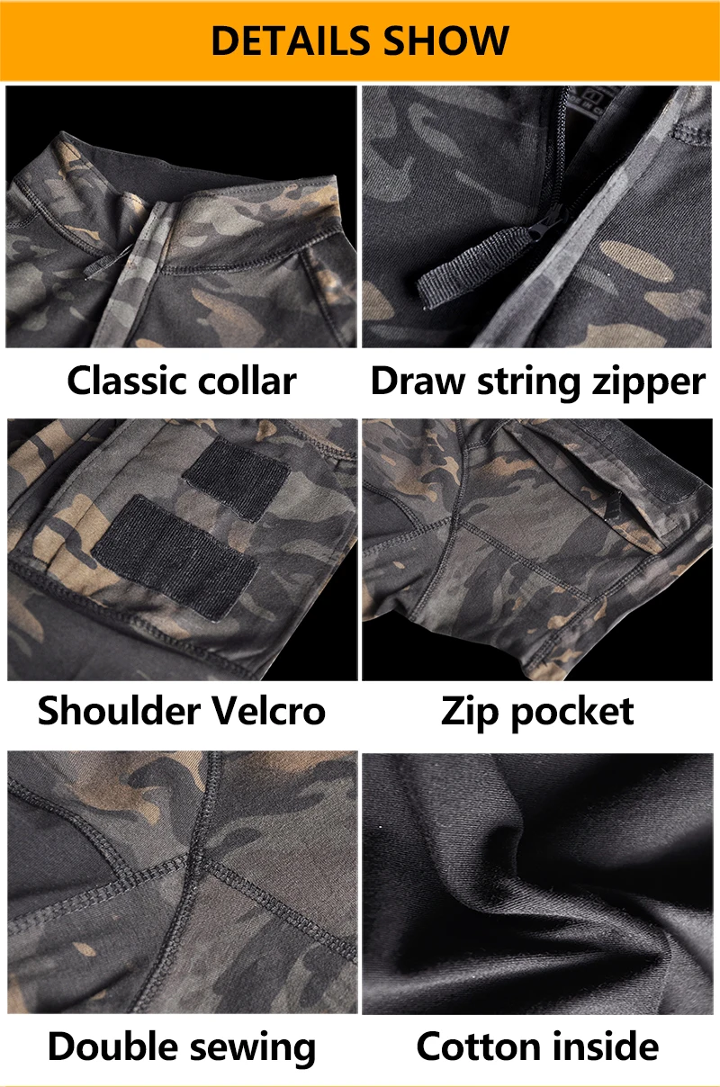 Pantalones con diseño de carga y bolsillos