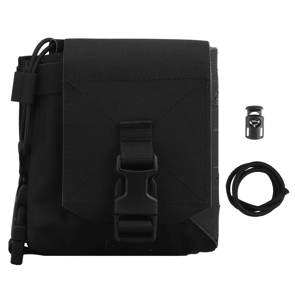 Bolsillo lateral MOLLE para walkie – Pochete táctico para chaleco - imagen 2