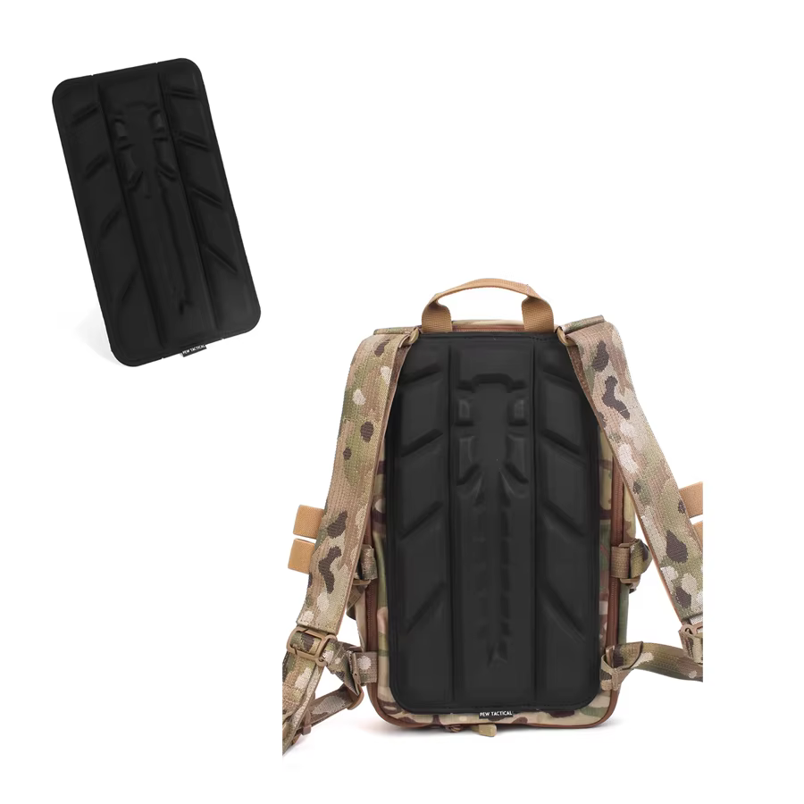 Mochila táctica outdoor con panel transpirable y acolchado de espuma