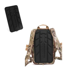 Mochila táctica outdoor con panel transpirable y acolchado de espuma