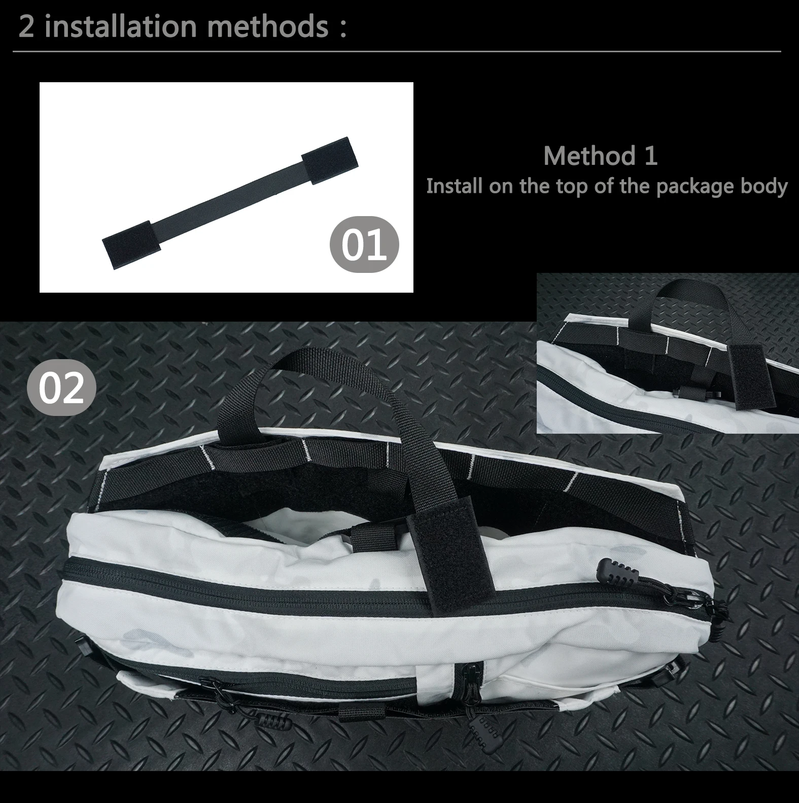 DMGear 421X Bolsa táctica multifuncional con asa de transporte - imagen 3