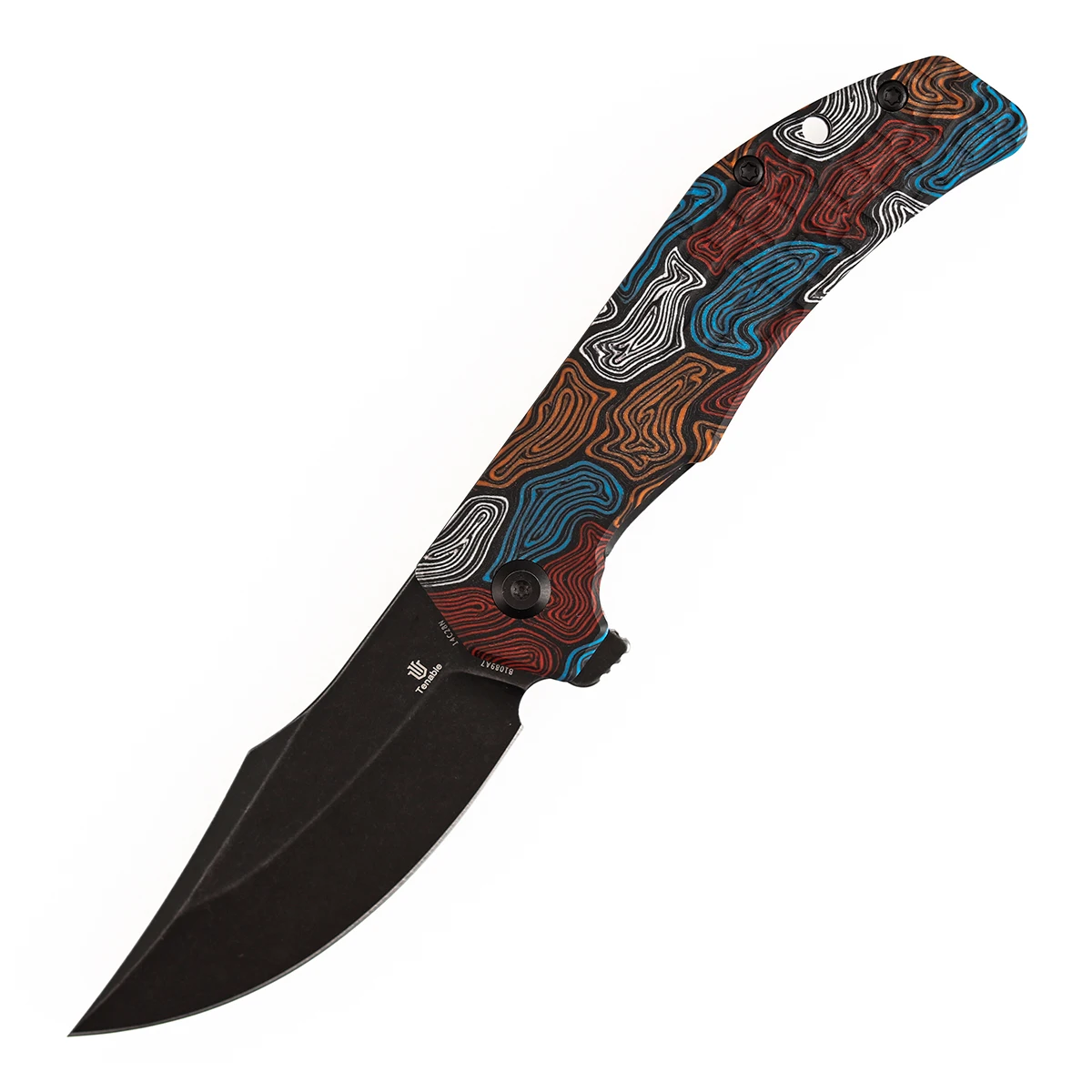 Cuchillo plegable Tenable Orion – campismo EDC con hoja acero 14C28N - imagen 2