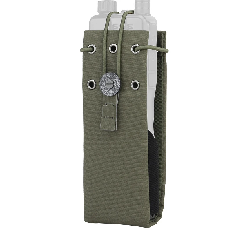 Bolsa táctica MOLLE para walkie talkie, funda de cintura - imagen 2