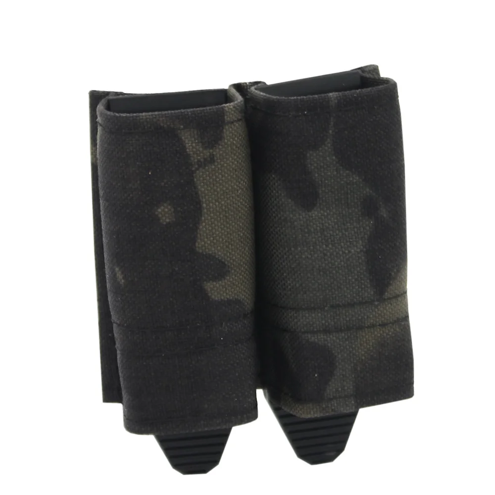 Vista frontal de la funda doble