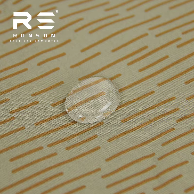 Tela ripstop algodón nailon camuflaje gota de lluvia Alemania Este - imagen 3