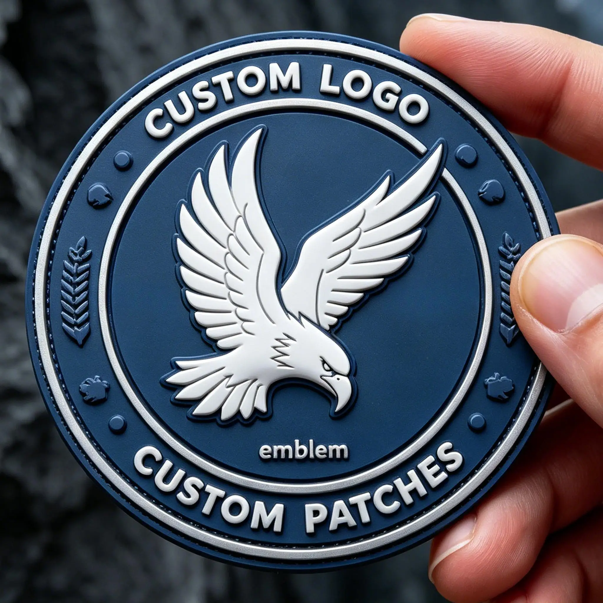 Emblema de PVC impermeable para solapa táctica, pin decorativo - imagen 5