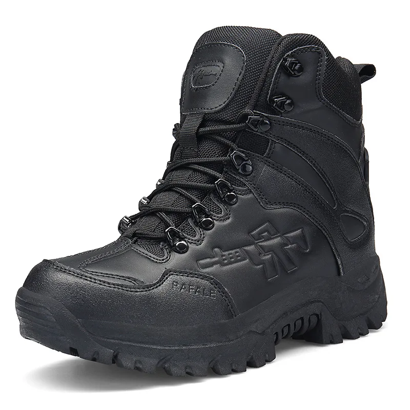 Botas militares de invierno altas tácticas para combate y moto hombre - imagen 4
