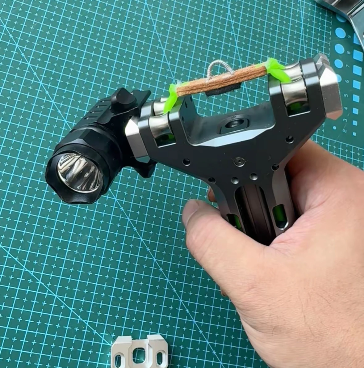 5G Slingshot riel guía CNC de aluminio aeronáutico expandible - imagen 5