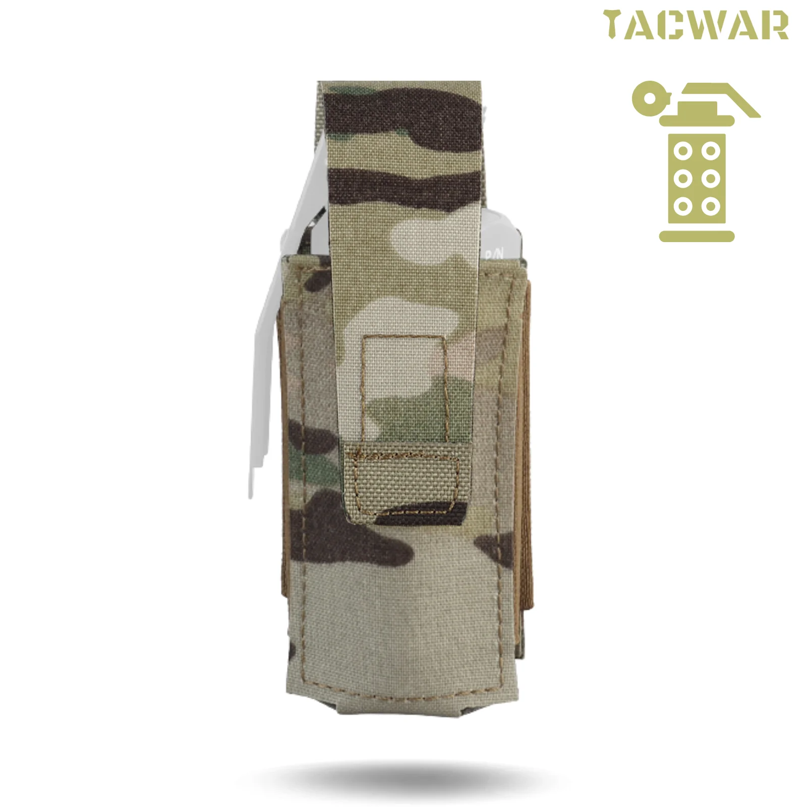 Bolsa Táctica Multiusos MOLLE para Cinturón – Linterna Cargadores - imagen 3