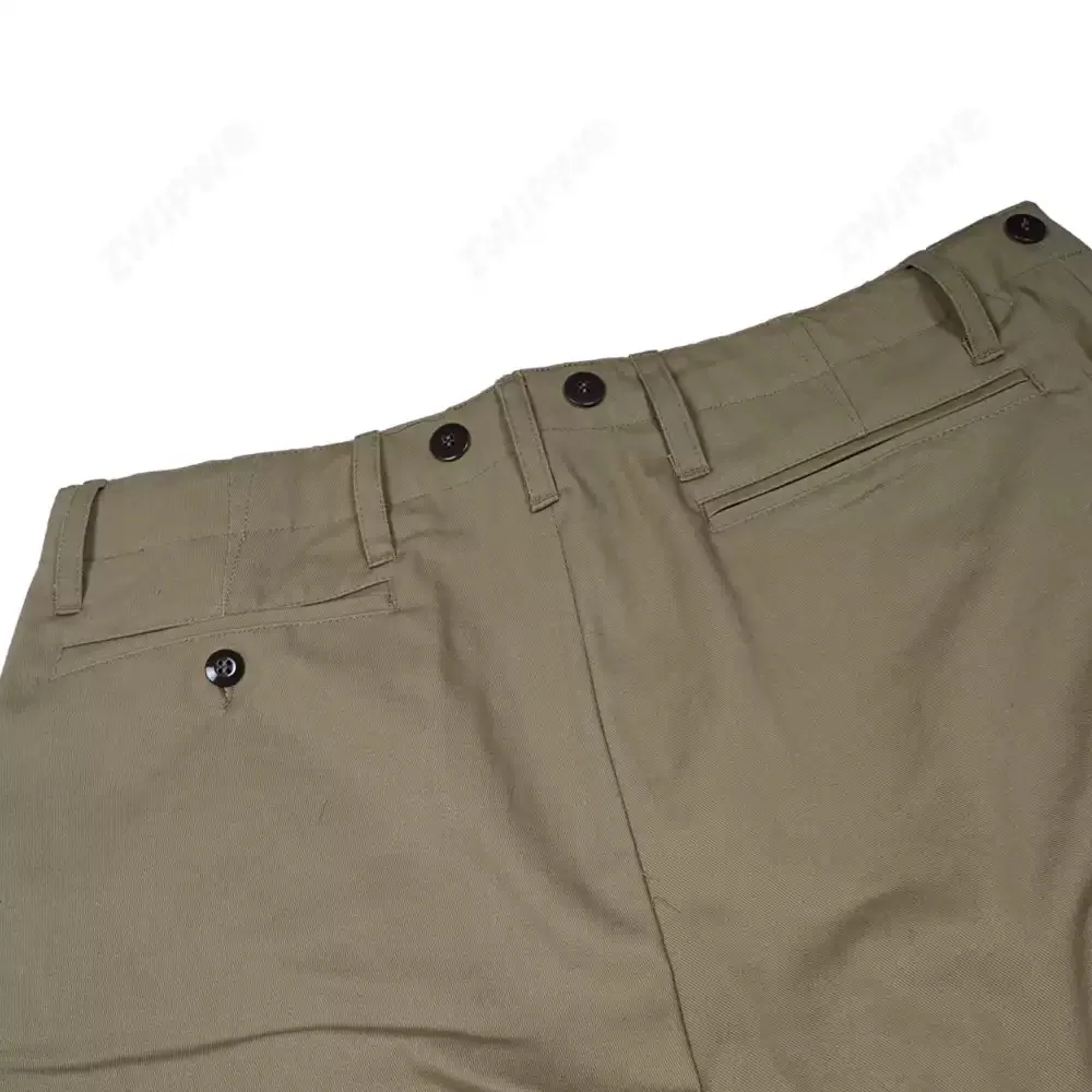 Pantalones paracaidista M42 cargo khaki – Réplica vintage Segunda Guerra - imagen 5