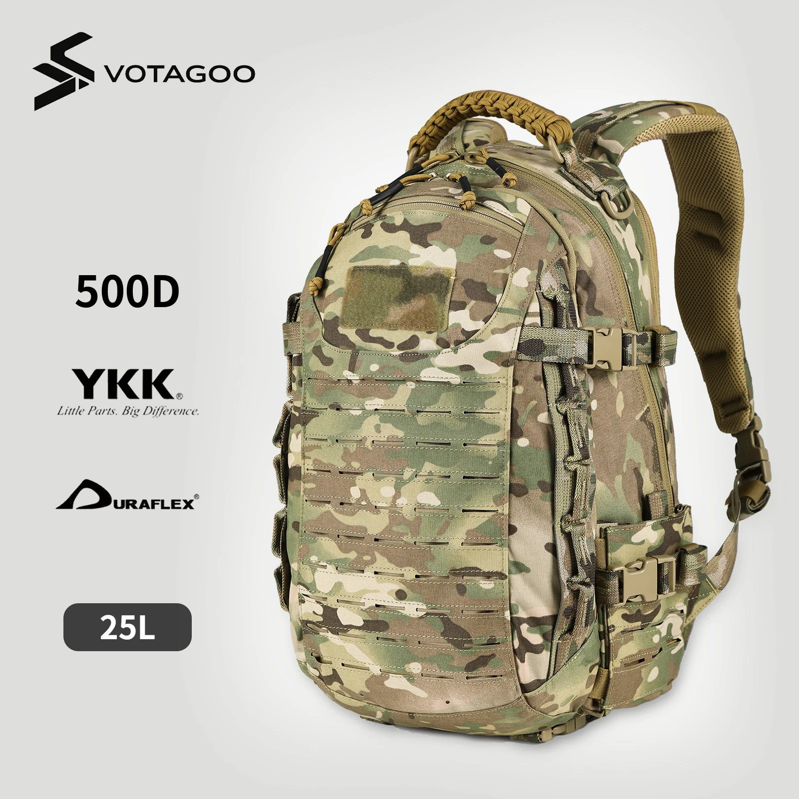 Mochila táctica VOTAGOO Assault Dragon Egg 2ª Gen camuflaje