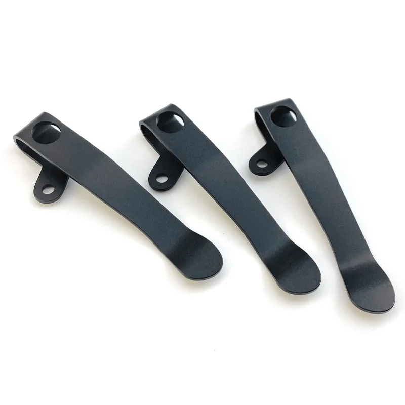 Clip de bolsillo Cold Steel AD-10 CNC titanio – Abrazadera trasera - imagen 4