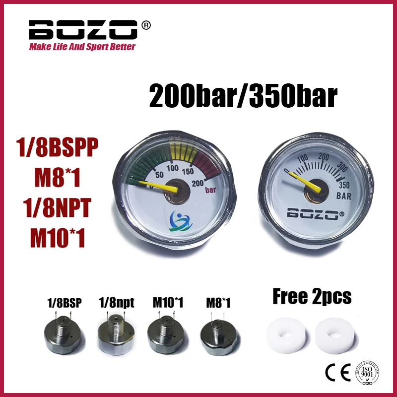 Manómetro alta presión 300bar sumergible – Buceo y montañismo - imagen 3