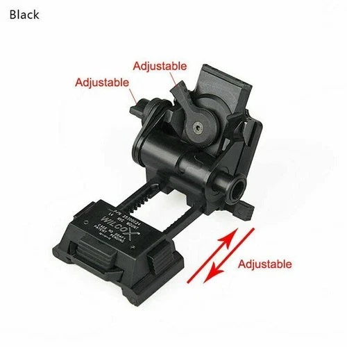 L4G24 Soporte casco NVG metálico con brazo doble PVS28 Gen3 para PVS14 - imagen 3