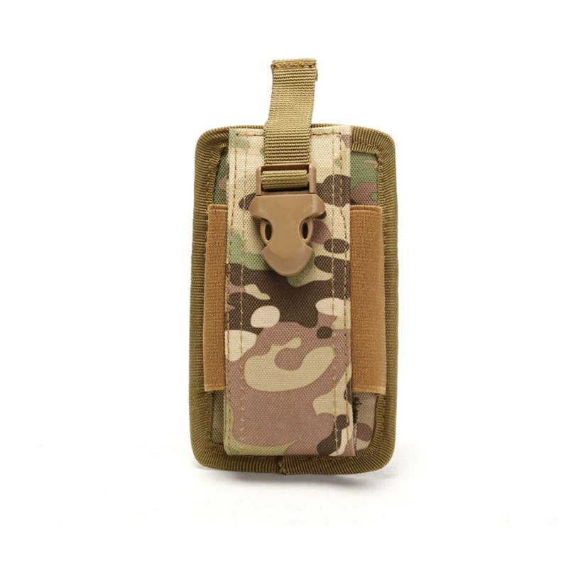 Funda MOLLE para walkie talkie – Soporte cinturón riñonera táctica - imagen 5