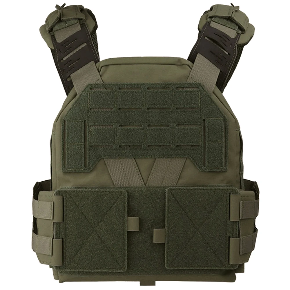 KZ Chaleco táctico MOLLE ligero liberación rápida caza airsoft