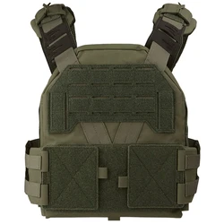 KZ Chaleco táctico MOLLE ligero liberación rápida caza airsoft