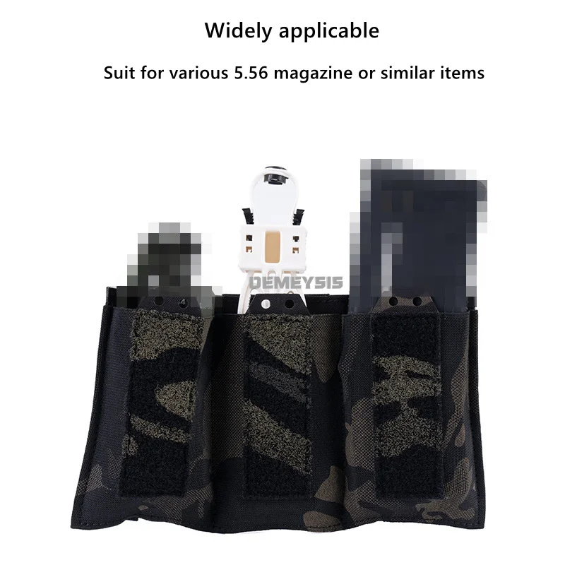 Portacargadores AR 5.56 MOLLE para Airsoft y Caza - imagen 2