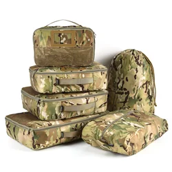 Bolsa de transporte táctica con compartimentos para equipo outdoor