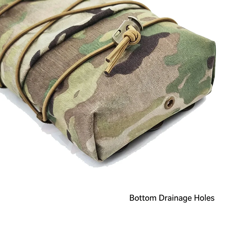 Bolsa táctica MOLLE vertical para transporte y almacenaje - imagen 3