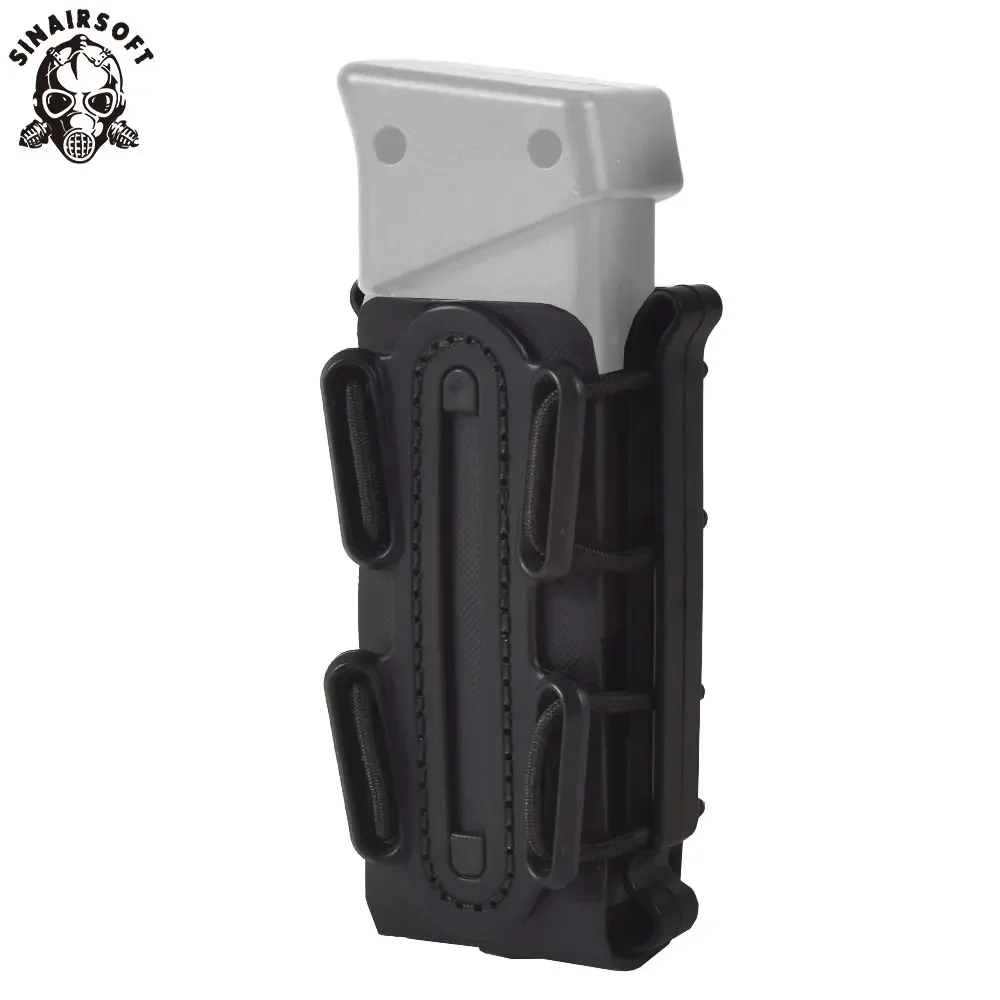 Portacargadores táctico MOLLE liberación rápida 9mm para pistolas - imagen 4