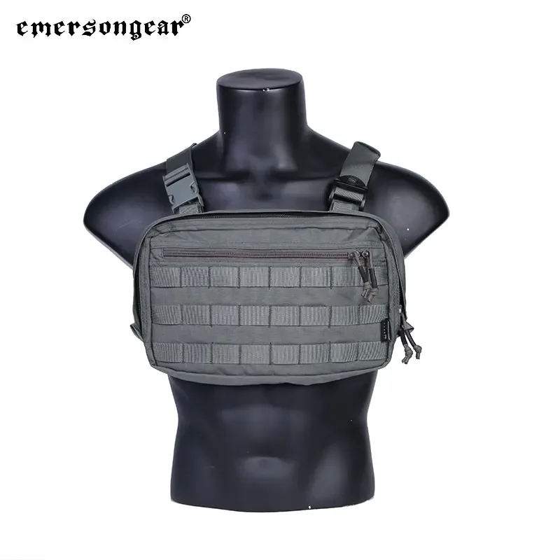 Emersongear Recon Bolsa táctica pecho MOLLE EDC resistente