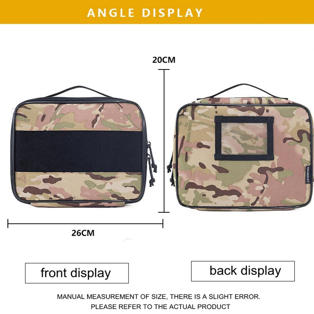 Bolsa táctica G17 para pistola de tiro – funda cargadores MOLLE - imagen 5