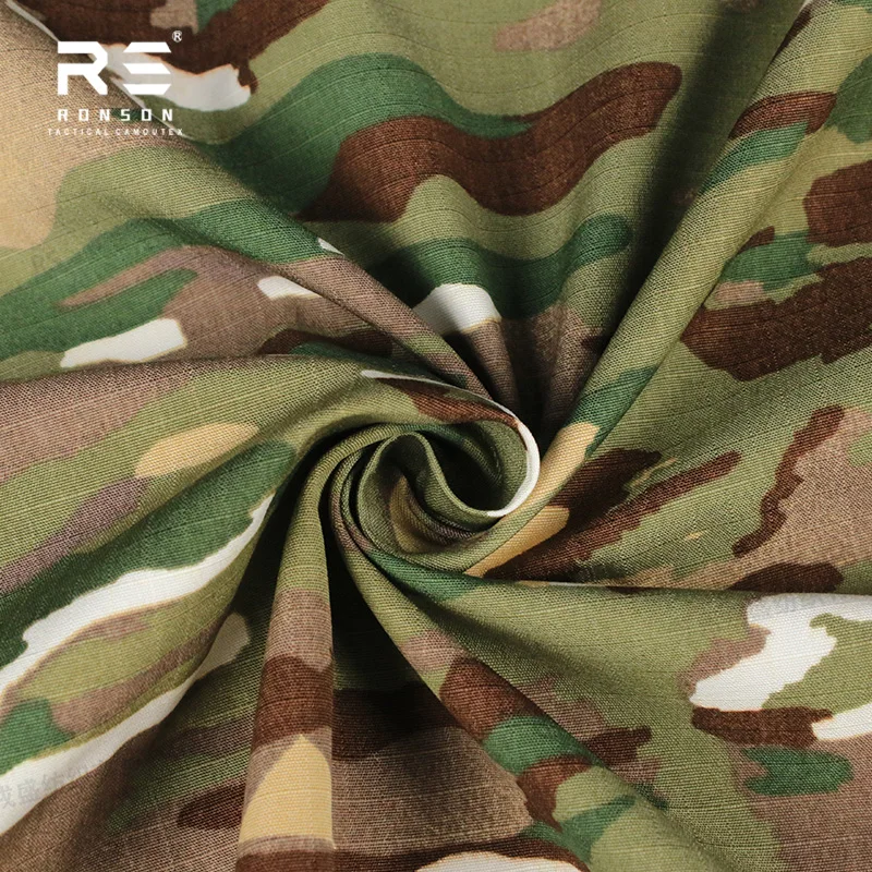 Tela táctica camuflaje multiambiente Ripstop BME Bariolage francés - imagen 5