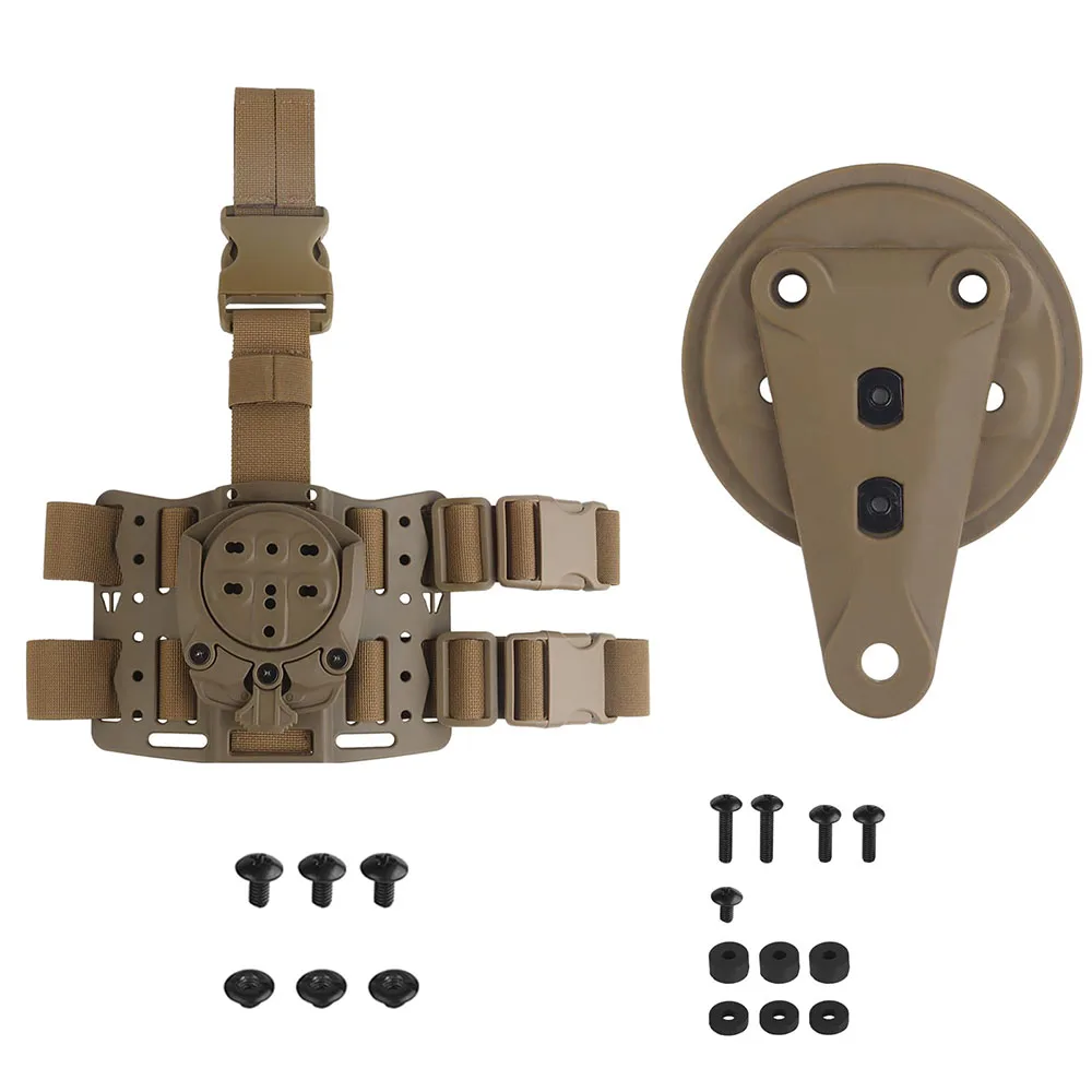 Adaptador plataforma giratoria pierna baja para funda de pistola - imagen 5