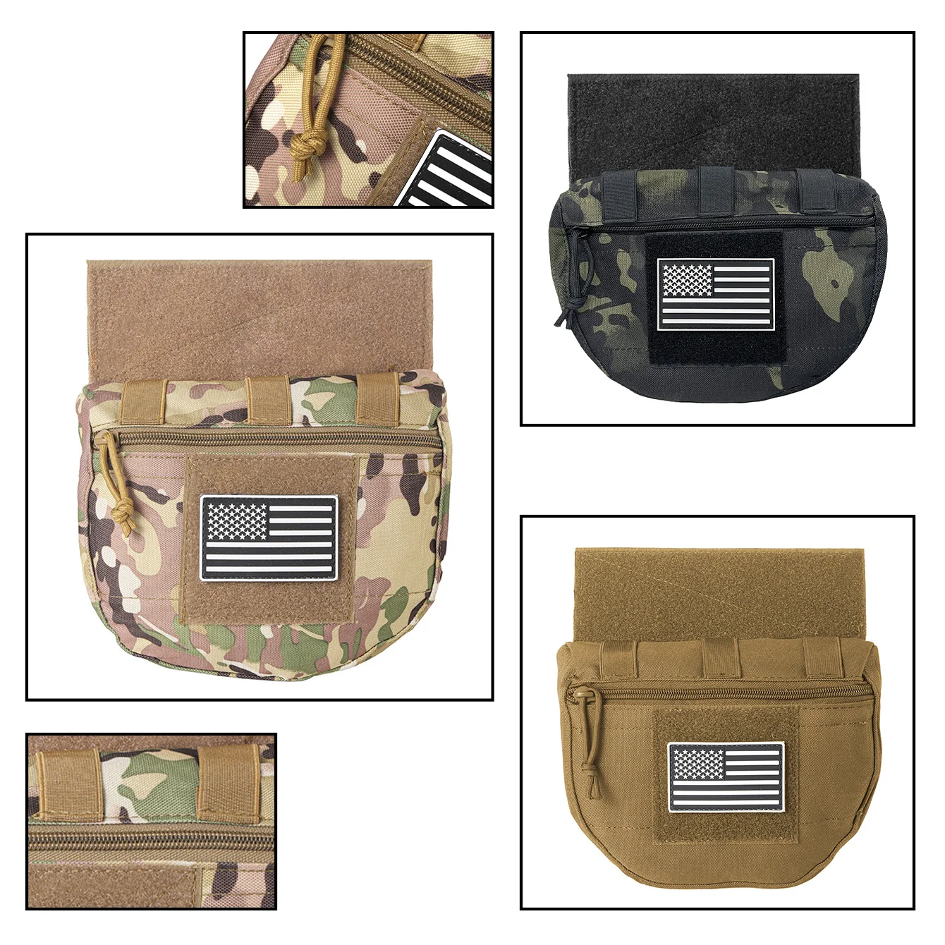 Bolsa de herramientas MOLLE de entrenamiento táctico para exterior - imagen 3