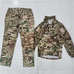 Conjunto uniforme táctico hombre airsoft caza paintball outdoor