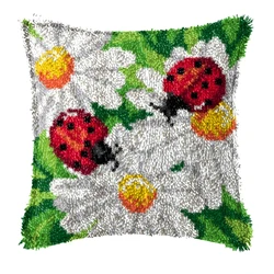 Kit de bordado Smyrna cojín Foamiran decorativo para manualidades