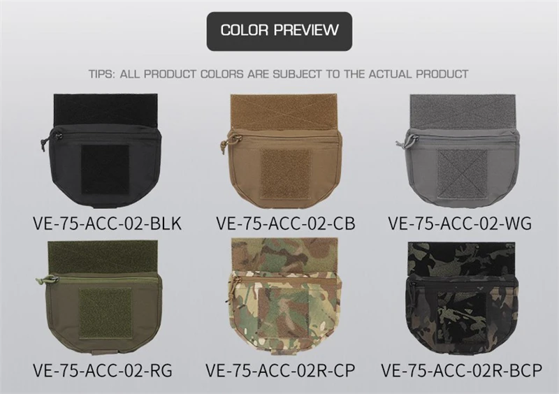 Drop Pouch ERQYGRA con sistema Molle