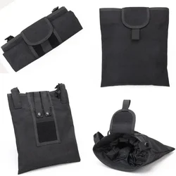 Bolsa MOLLE plegable porta municiones con cordón utilitaria