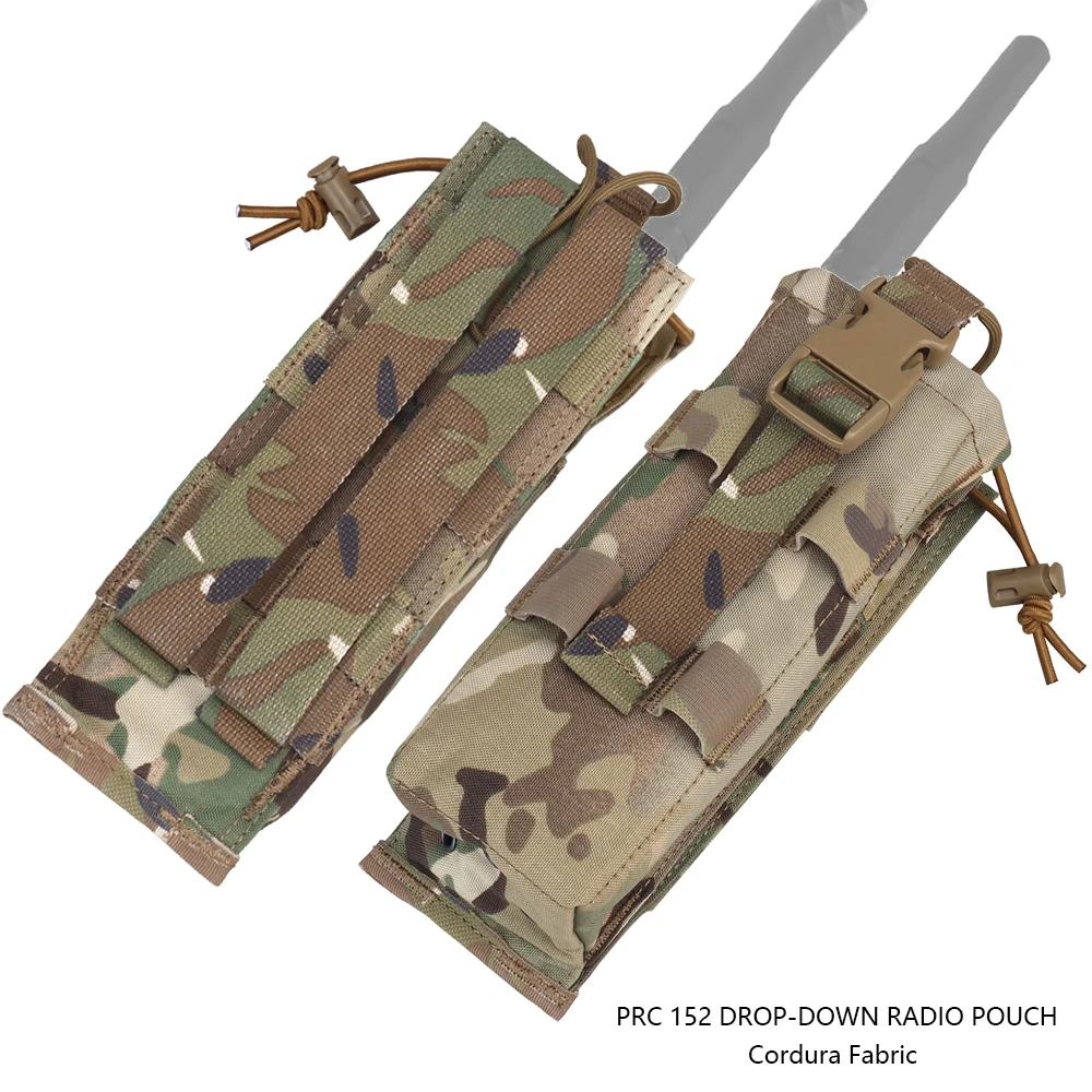 Bolsa táctica MOLLE para radio walkie talkie - imagen 3