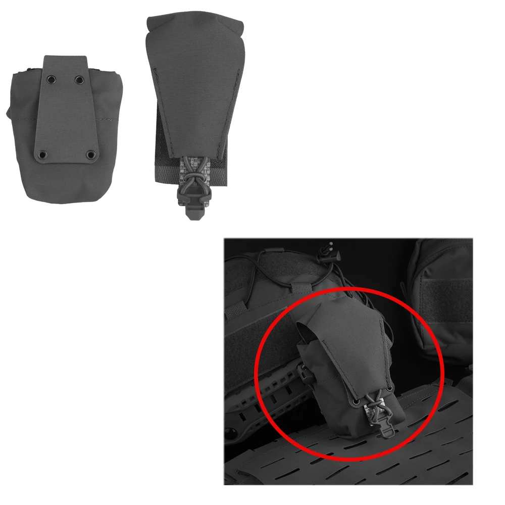 Bolsa MOLLE extraíble para chaleco táctico de alta resistencia - imagen 5