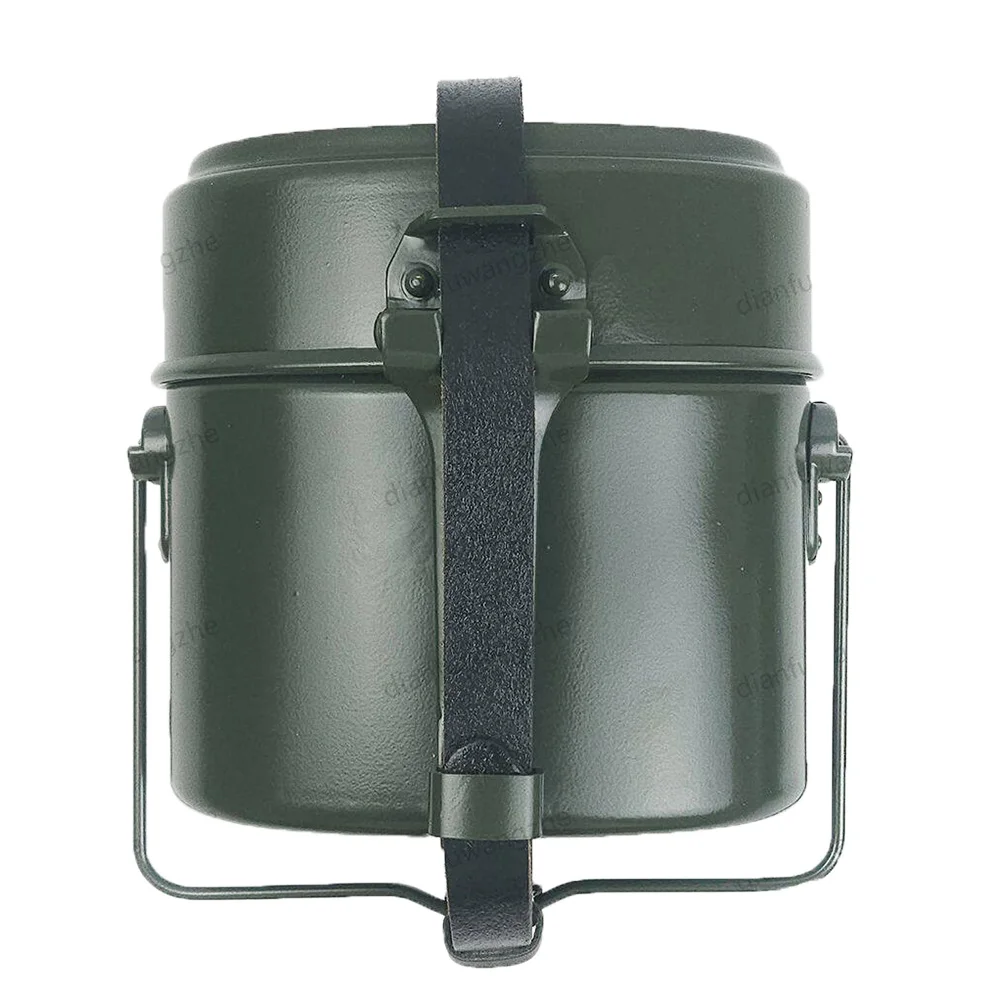 Set de cocina militar WW2 alemán con bolsa A-frame y sistema porteo - imagen 3