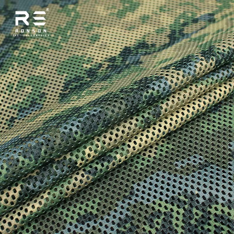 Tela táctica malla Woodland Camouflage Tarnanzug Neu poliéster - imagen 4