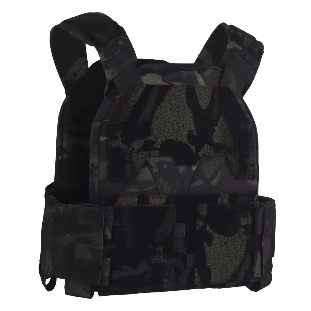 Chaleco táctico portaplacas Sub-Zero MOLLE con liberación rápida