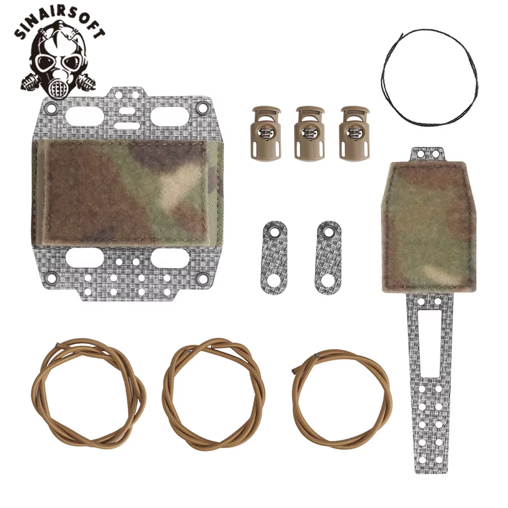 Bolsa para batería NVG en casco táctico
