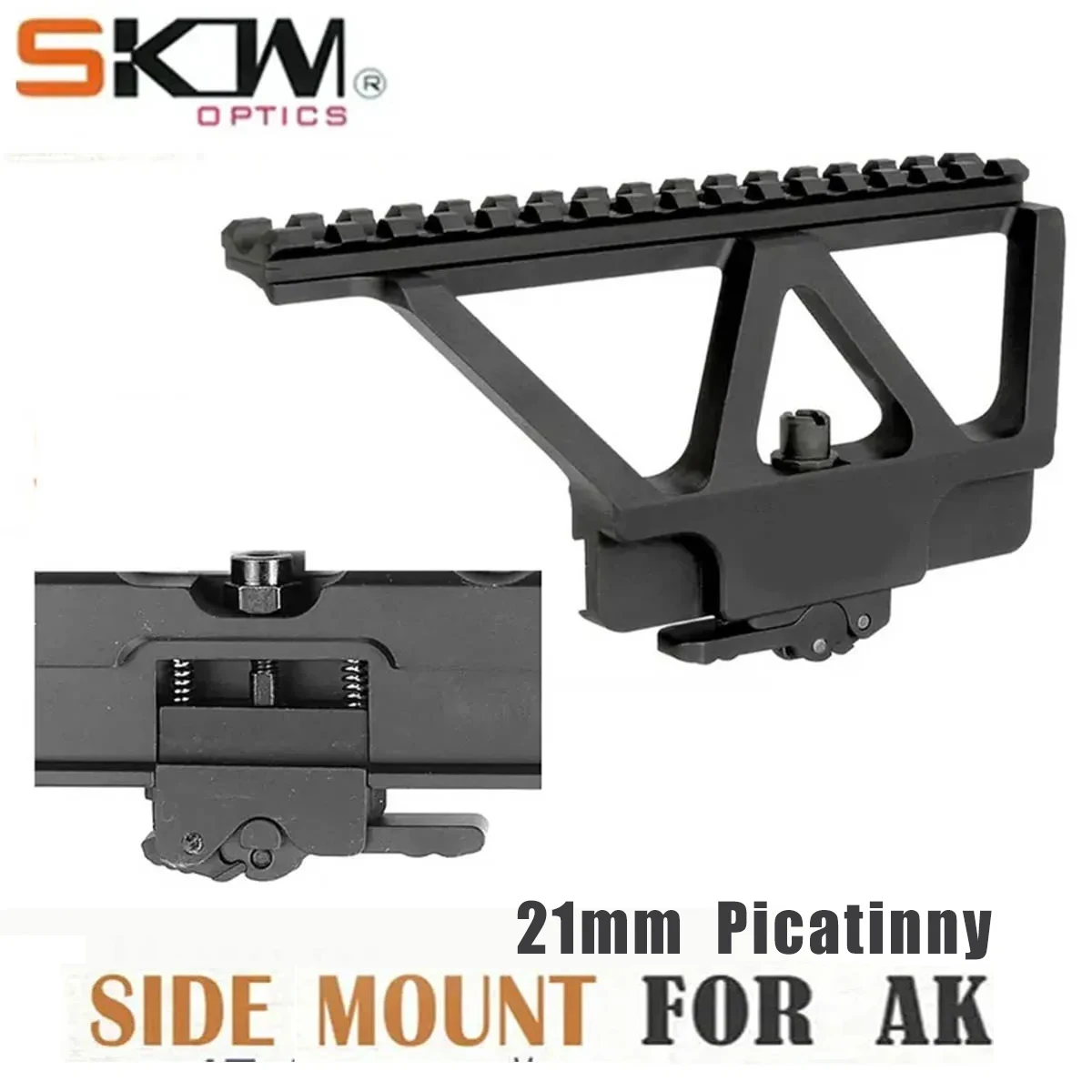 SKWoptics QD AK soporte Picatinny lateral - imagen 4