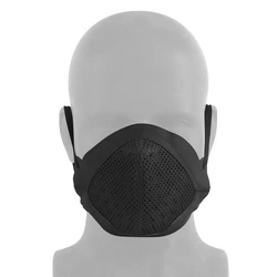 Máscara Táctica Silicona OPHIDIAN MSK1 – Media Cara Plegable para Tiro