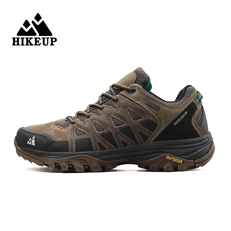 HIKEUP botas de cuero outdoor – Trekking hombre - imagen 3