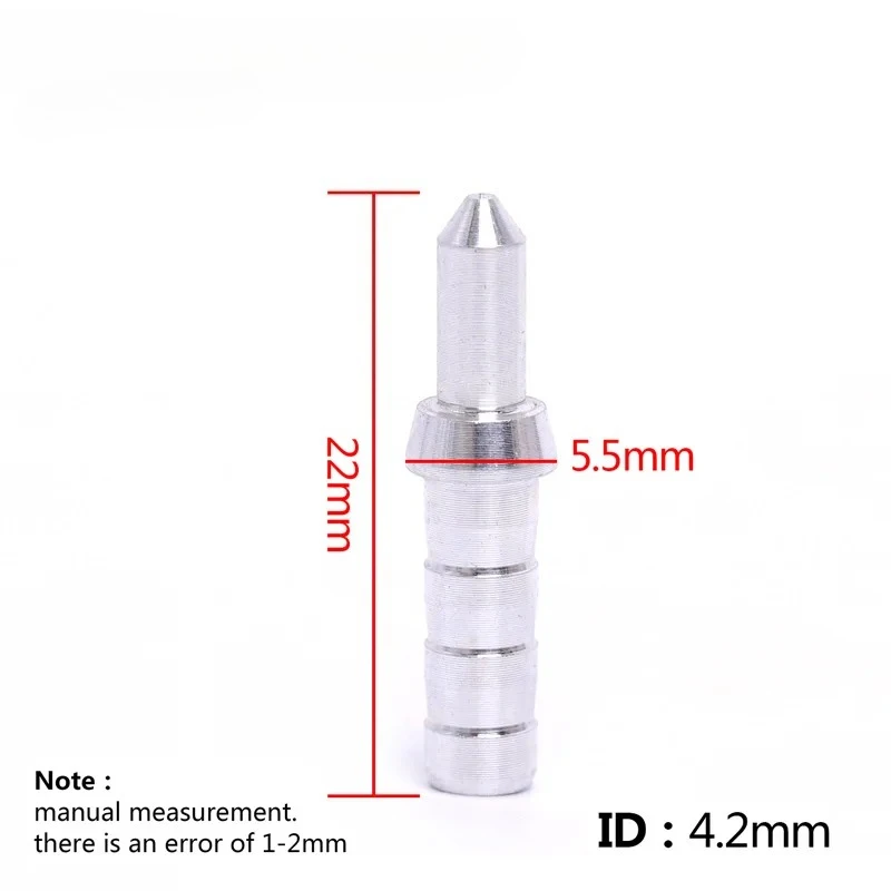Pasador aluminio para nock flechas compuestas tiro con arco - imagen 4