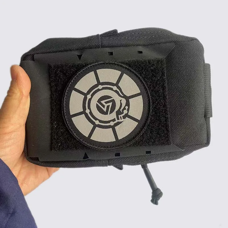 Parche táctico bordado SCP Foundation reflectante para mochila - imagen 5