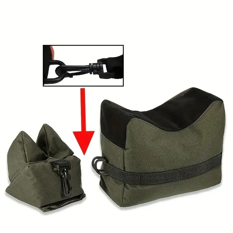 Almohada Táctica Arena sin Relleno con Soporte Mandíbula para Tiro - imagen 2