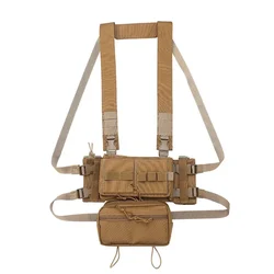 MK3 Chaleco táctico porta-cargadores microchasis en nylon
