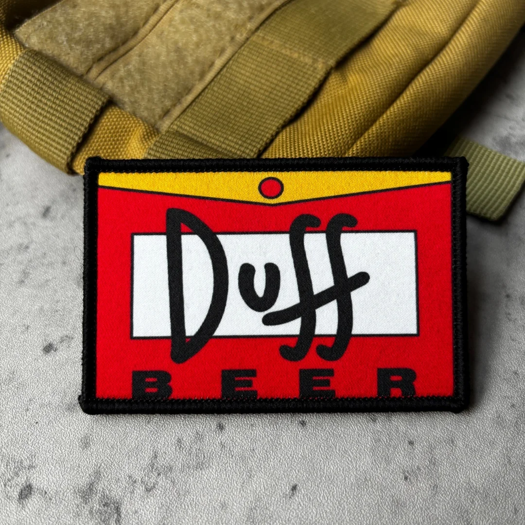 Parche táctico Duff de gancho y bucle impreso para mochila y ropa - imagen 3